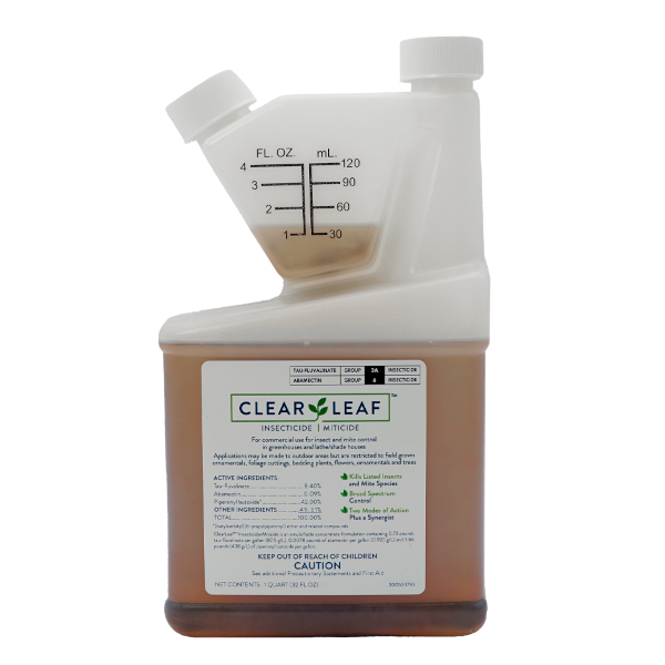 ClearLeaf™ Insecticide/Miticide 1 quart bottle - 6 per case - Insecticides